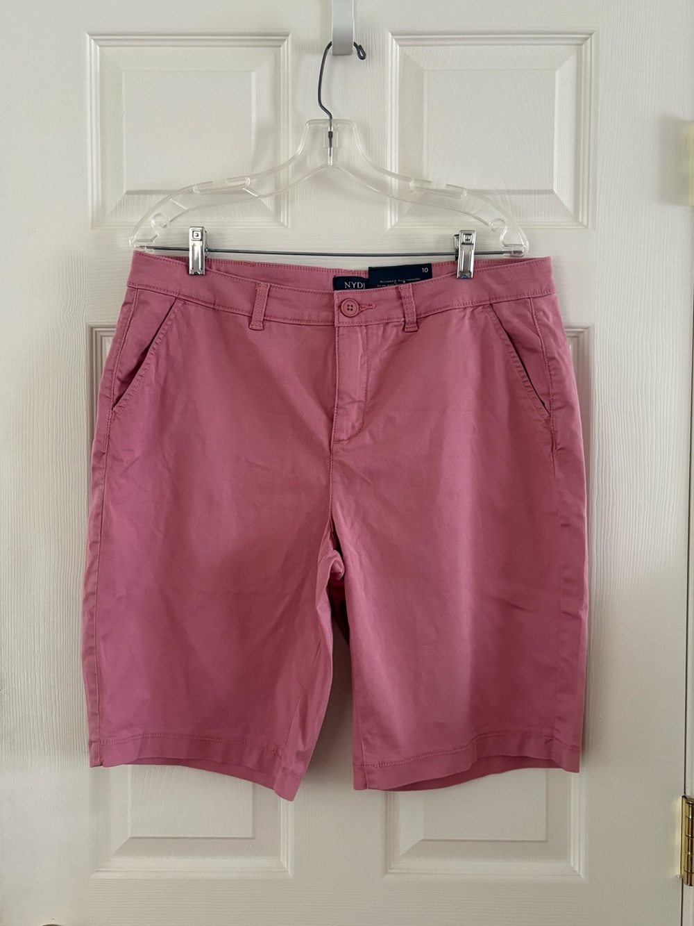 NYDJ Dusty Pink LiftxTuck Technology Shorts